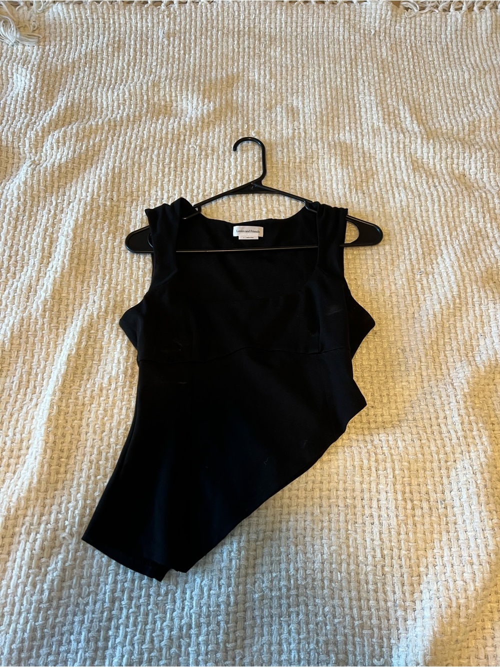 Lovers + Friends Penn Top in Black - Picture 6 of 8